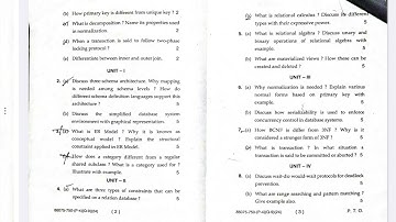MDU ROHTAK MSC COMPUTER SCIENCE SEMESTER 1 QUESTION PAPER