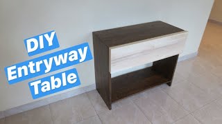 DIY Entryway Table