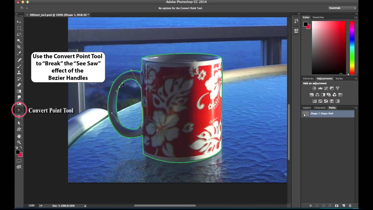 Photoshop Lesson7 twVectorDrawingTutorial - YouTube