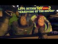 Toy story 2 arriving at the airport live action scene