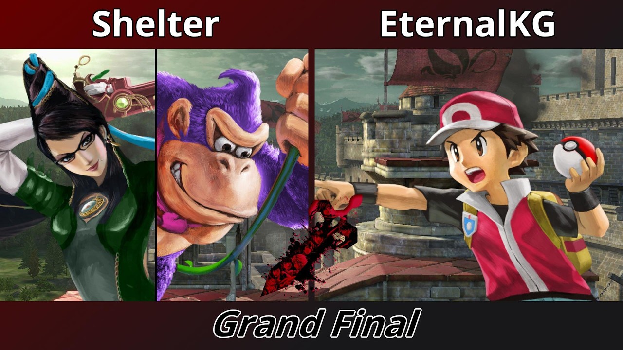 Castle Siege 110 - Grand Final - Shelter (Bayonetta, Donkey Kong) vs EternalKG (Pokemon Trainer)