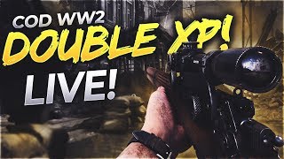 MEGA DOUBLE XP GRIND! COD WW2 LIVE!