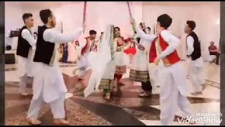 Afghan wedding Dances Attan and Qarsak  رقص افغانستانی اتن و     قرصک ??️??