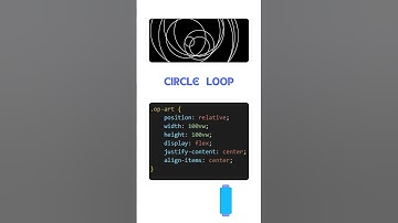 Circle Loop | Html Css Javascript  #cssanimation #coding #programming #css #css3animation #cssworld