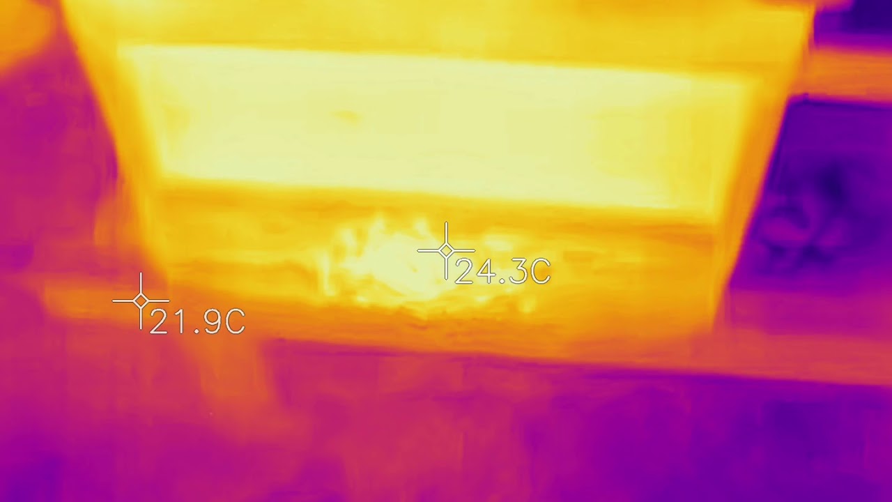 Night time thermal imaging of bee hives YouTube