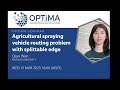 The Agricultural Spraying Vehicle Routing Problem with Splittable Edge Demands