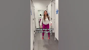 How To FOOL Mom To Buy You SCRUNCH BUTT LEGGINGS Shorts 
