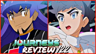 Diantha VS Leon! DIANTHA GETS DESTROYED! | Pokémon Journeys Episode 122 Review