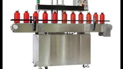 Automatic cap foil induction sealing machine