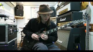 Tears Of Sahara - Tony MacAlpine Solo Guitar Cover By Jake