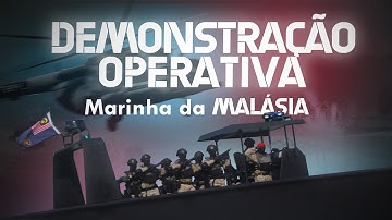 Demonstração Operativa da Marinha Real da Malásia na  feira LIMA 2023