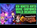 THIS IS INCREDIBLE - New Monster Hunter Movie Trailer - Pro and Noob Legends of the Guild Breakdown!