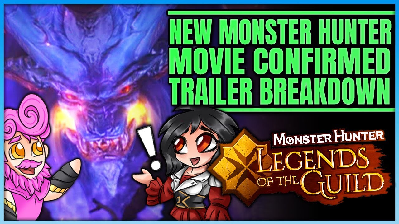 THIS IS INCREDIBLE - New Monster Hunter Movie Trailer - Pro and Noob