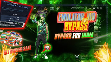 EMULATOR BYPASS FROM GAR*ENA DATABASE ✅ | BYPASS EMULATOR WITH UID | FREE FIRE UID WHITE LIST