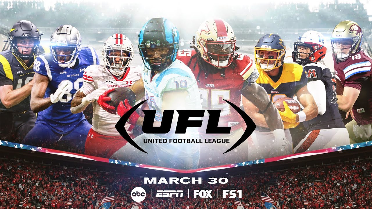 UFL Teams, Cities & Coaches Announcement, XFL USFL Merger YouTube