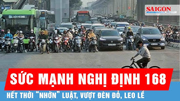 Sức mạnh nghị định 168: Người dân TPHCM hết thời “nhờn” luật, vượt đèn đỏ, leo lề | Tin tức
