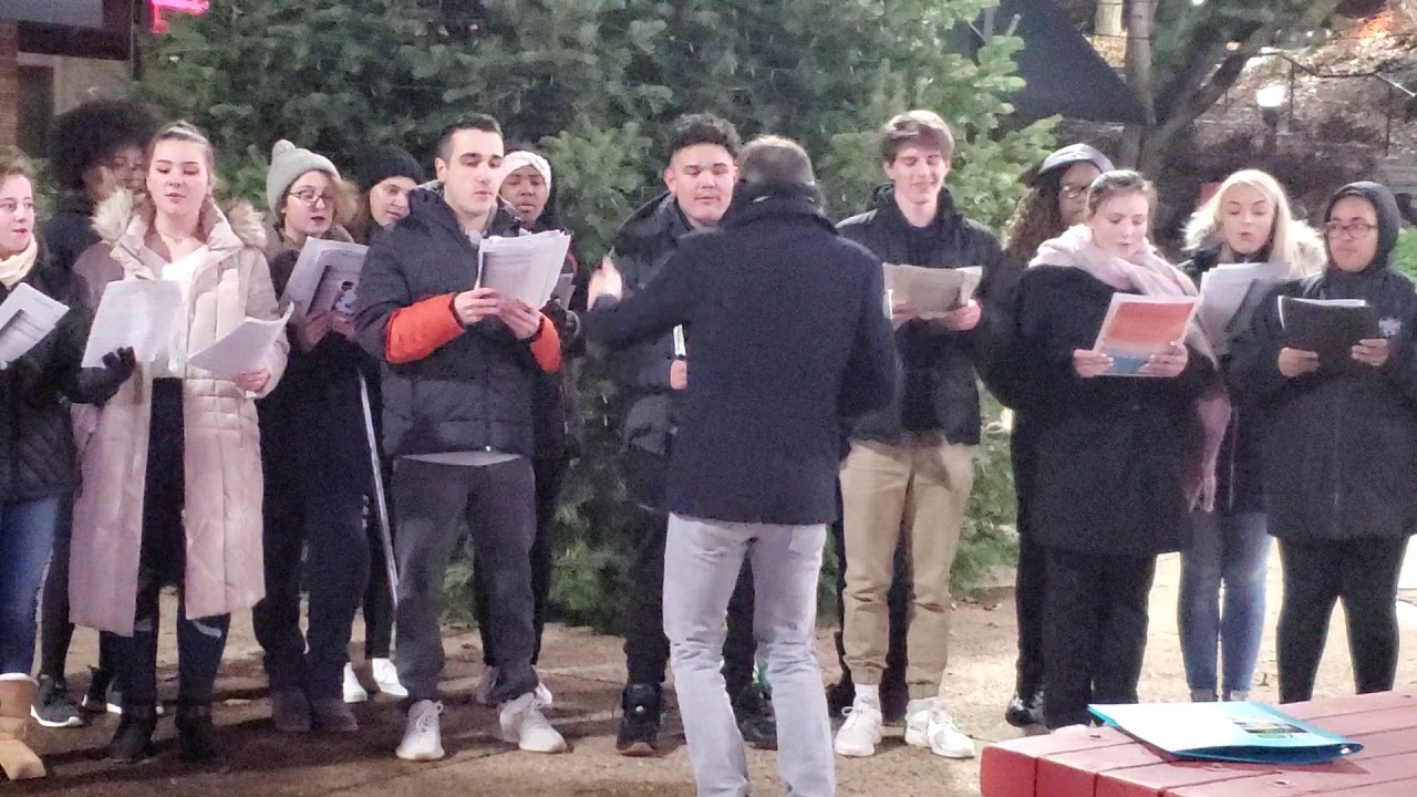 Lutheran High School Choir Performing Carol Of The Bells - YouTube