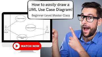 How to draw Use Case Diagram UML? | Beginner Level - Master Class