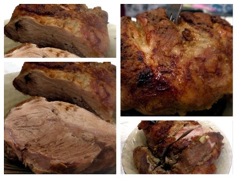 Видео рецепт Свинина в духовке с горчицей