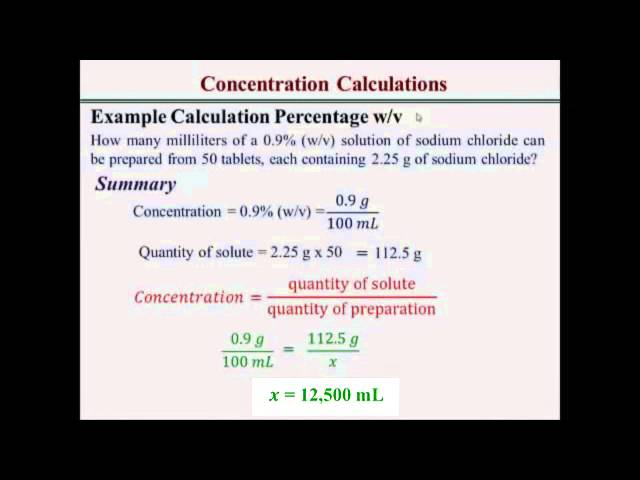 Concentration? Percentage? How do I figure the water amount for my