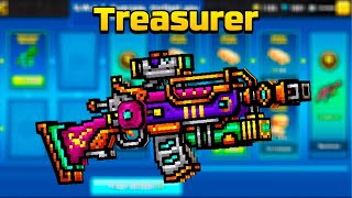 Treasurer (Black Market) Damage Test & Review - Pixel Gun 3D