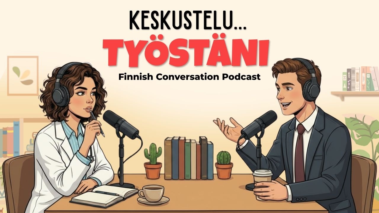 How to talk about your Job in Finnish | Finnish Podcast for Easy Conversation