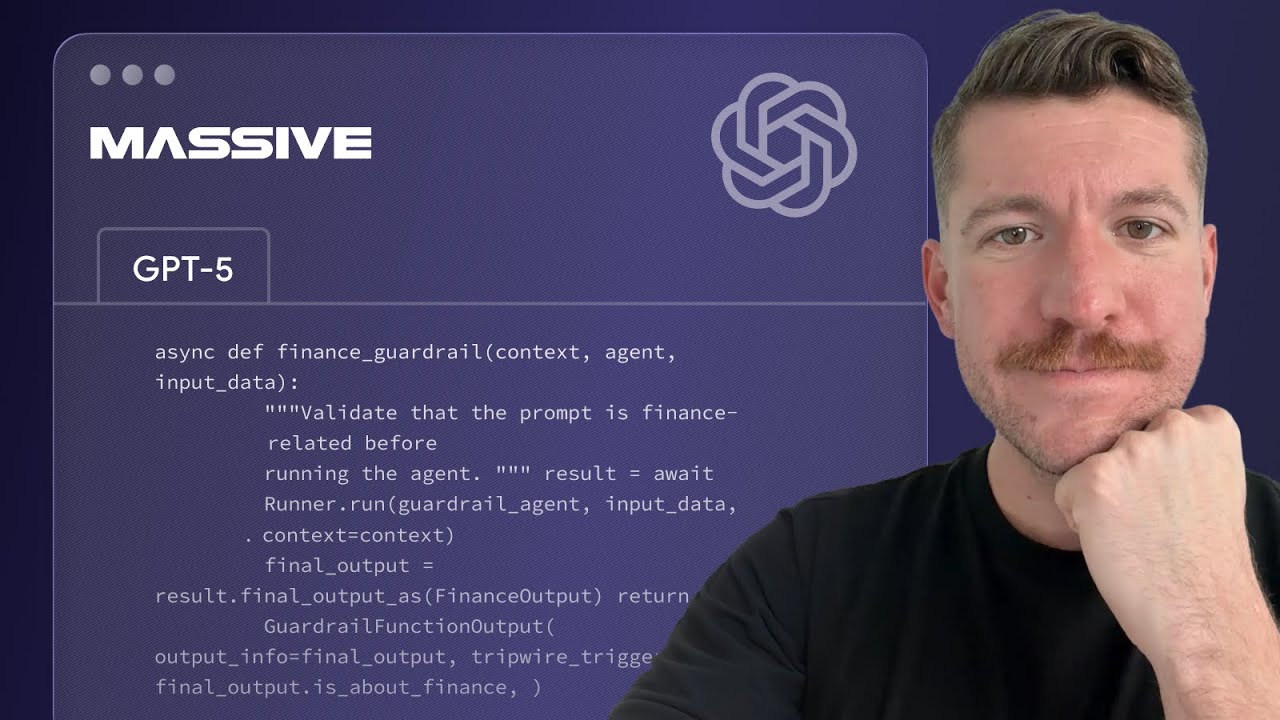 Create stock market reports with OpenAI GPT-5.2 & Massive's MCP server in under 200 lines of code