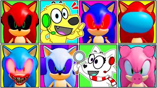 UNLOCKING RARE SONIC MORPHS on Roblox FIND THE SONIC MORPHS!!
