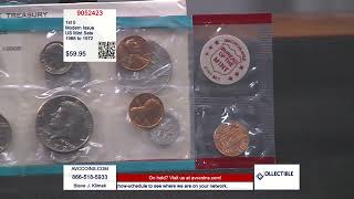 1st 5 Modern Issue US Mint Sets - 1968 to 1972
