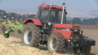 CASE IH 1455XL AND DOWDESWELL PLOUGH