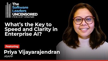 Priya Vijayarajendran, CEO of ASAPP, on AI-Powered Contact Centers & Scaling from Engineer to CEO