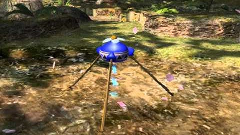 Pikmin 2 - Blue Onion Boot Up (Unused cutscene)