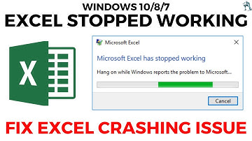 How To Fix Microsoft Excel Has Stopped Working | Fix Excel Not Responding | Fix Excel Crashing