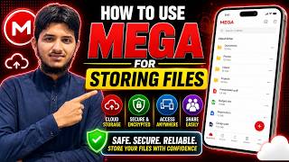 How to Use MEGA for Storing Files | MEGA Cloud Storage Tutorial in Urdu |Upload &amp; Store Files Easily