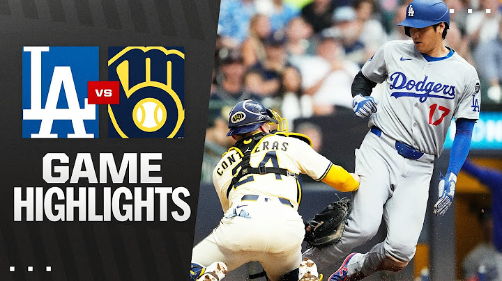 Dodgers vs. Brewers Game Highlights (7/8/25) | MLB Highlights