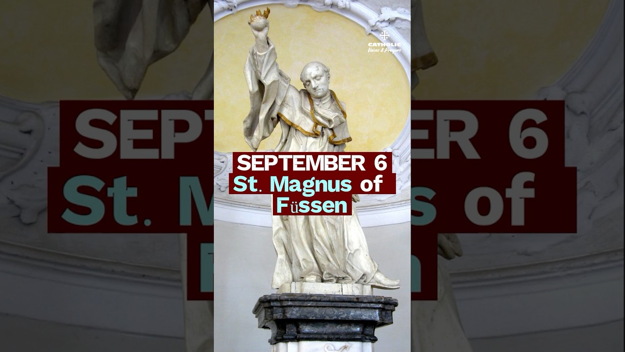 The Apostle of the Allgäu | St. Magnus of Füssen (Sept 6)