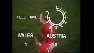 1975 ECQ Wales 1 Austria 0