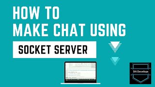 how to make chat with socket || #programming  #chat  #sndevelops @sndevelops screenshot 3