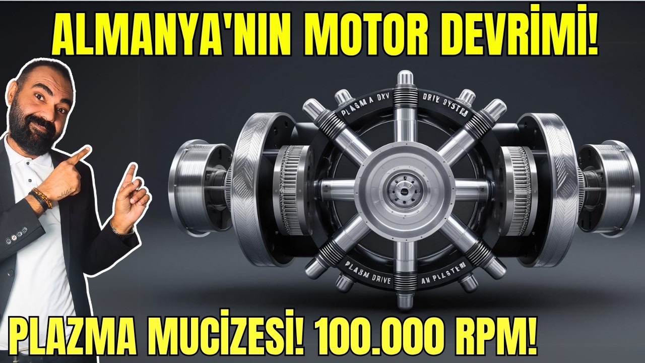 100 Bin RPM! Ne Yağ Var, Ne Dişli: Bu Motor Geleceği Baştan Yazıyor! #tesla #togg #byd