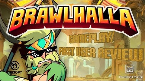 BRAWLHALLA MOBILE FIRST USER REVIEW//GAMEPLAY PART 3 (Actual Gameplay)