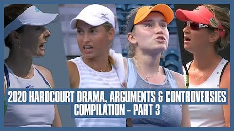 Tennis Hard Court Drama 2020 | Part 03 | Temper Tantrums Down Under