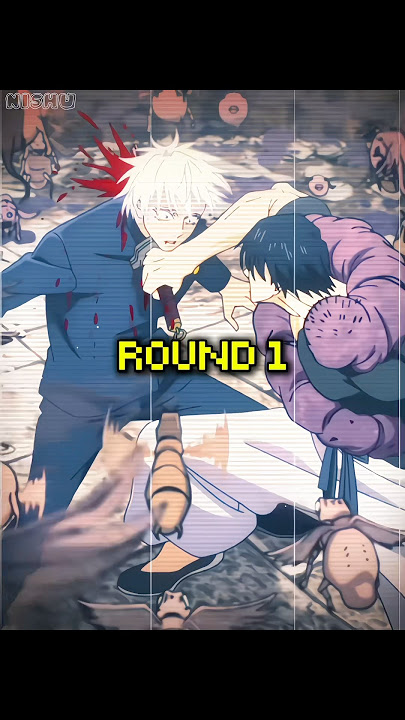 Gojo vs Toji-Round 1 #gojo #toji #gojosatoru #gojoedit #animeedit #shortsfeed #shorts