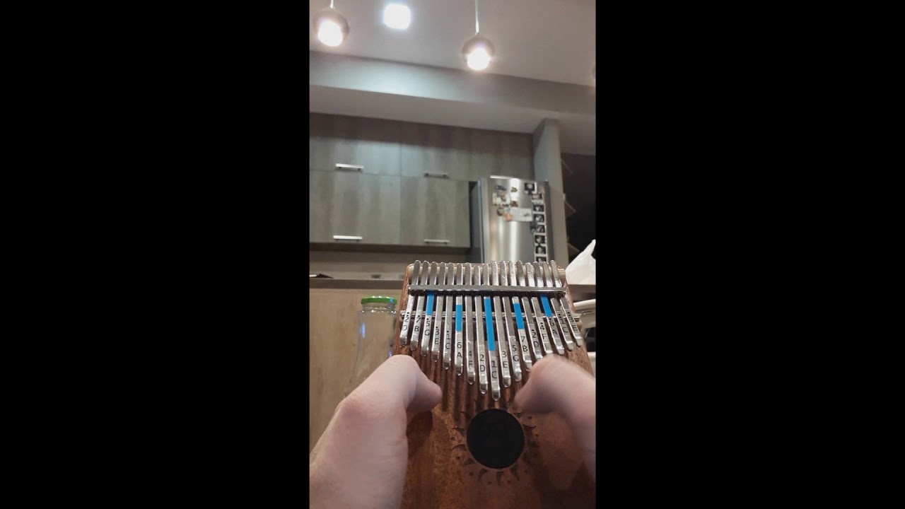 Can't Help Falling In Love on Kalimba - YouTube