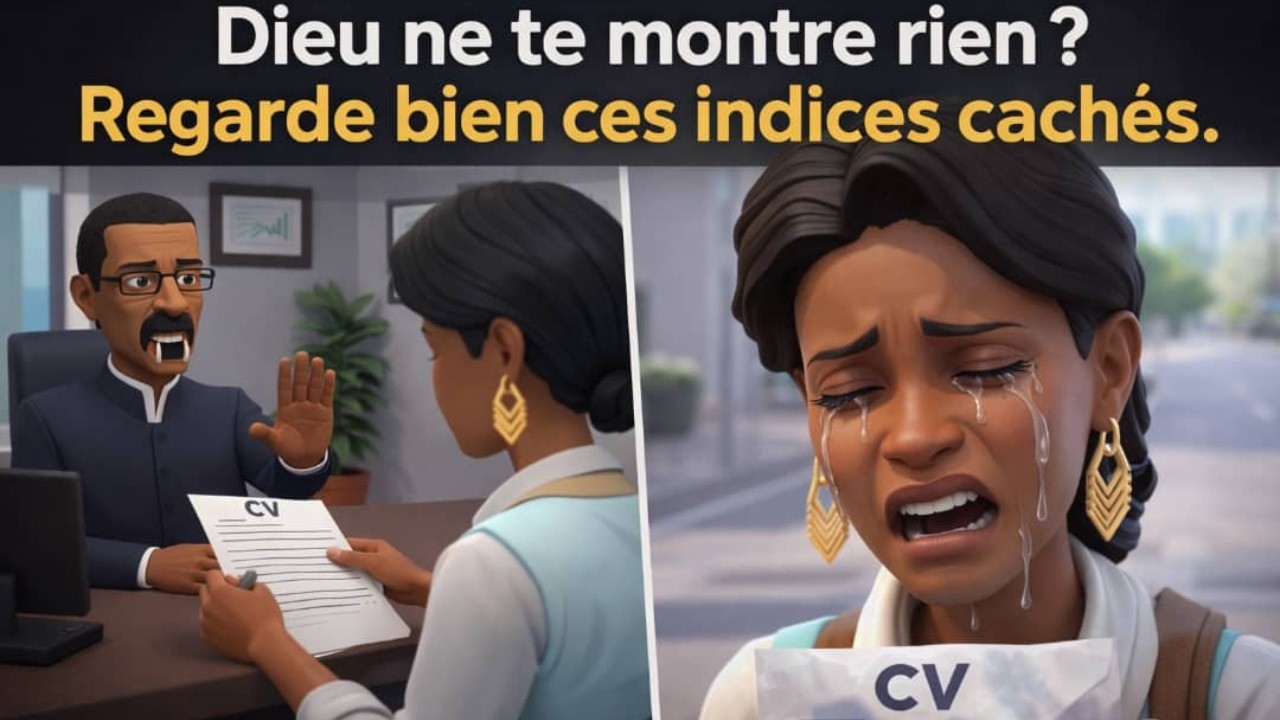 Dieu ne te montre rien ? Regarde bien ces indices cachés.#animationchretienne #foi 
