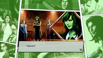 Marvel vs Capcom 3: She-Hulk Ending