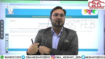 CMA CAMPUS PLACEMENT TRAINING SESSION 1