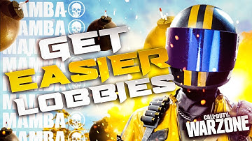 How to Get EASY LOBBIES in Warzone WITHOUT Reverse Boosting/ALT Account!