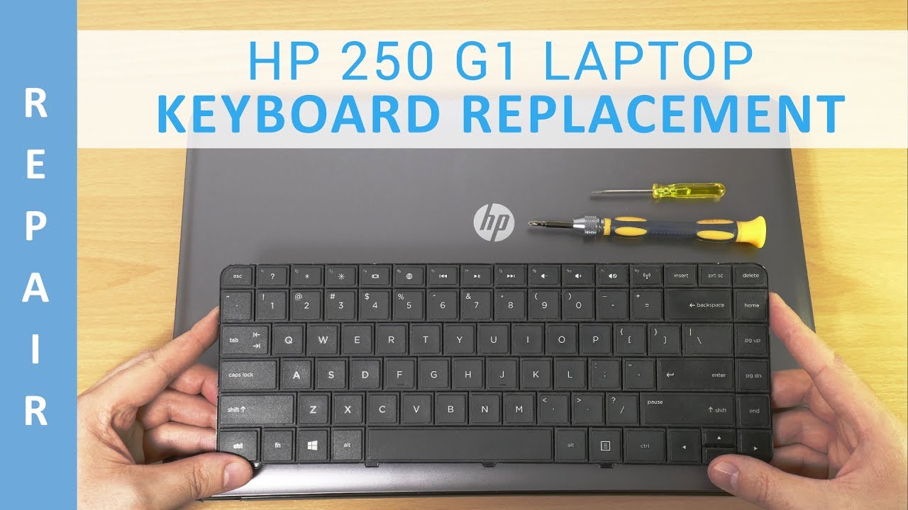 Ajparts HP 250 G1 H6Q67EA Black English Layout Replacement Laptop Keyboard