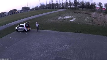 first flight phantom dji with a mobius camera