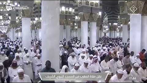 صلاة العشاء سورة القيامة من الحرم النبوي لفضيلة الشيخ /أحمد بن طالب اليوم السبت  ٢٥_٤_١٤٤٤ هـ